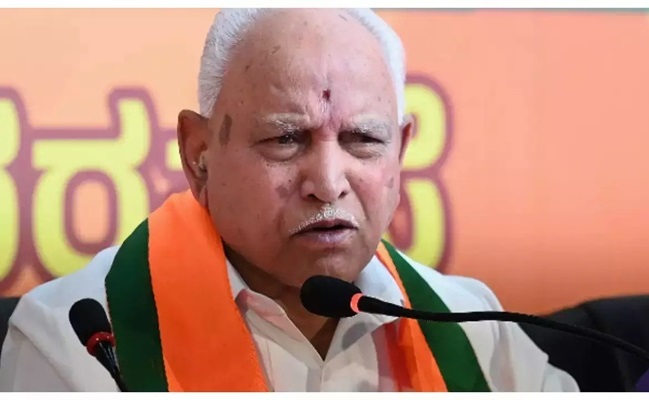 Yediyurappa Blasts Congress On 'Chombu' Criticism